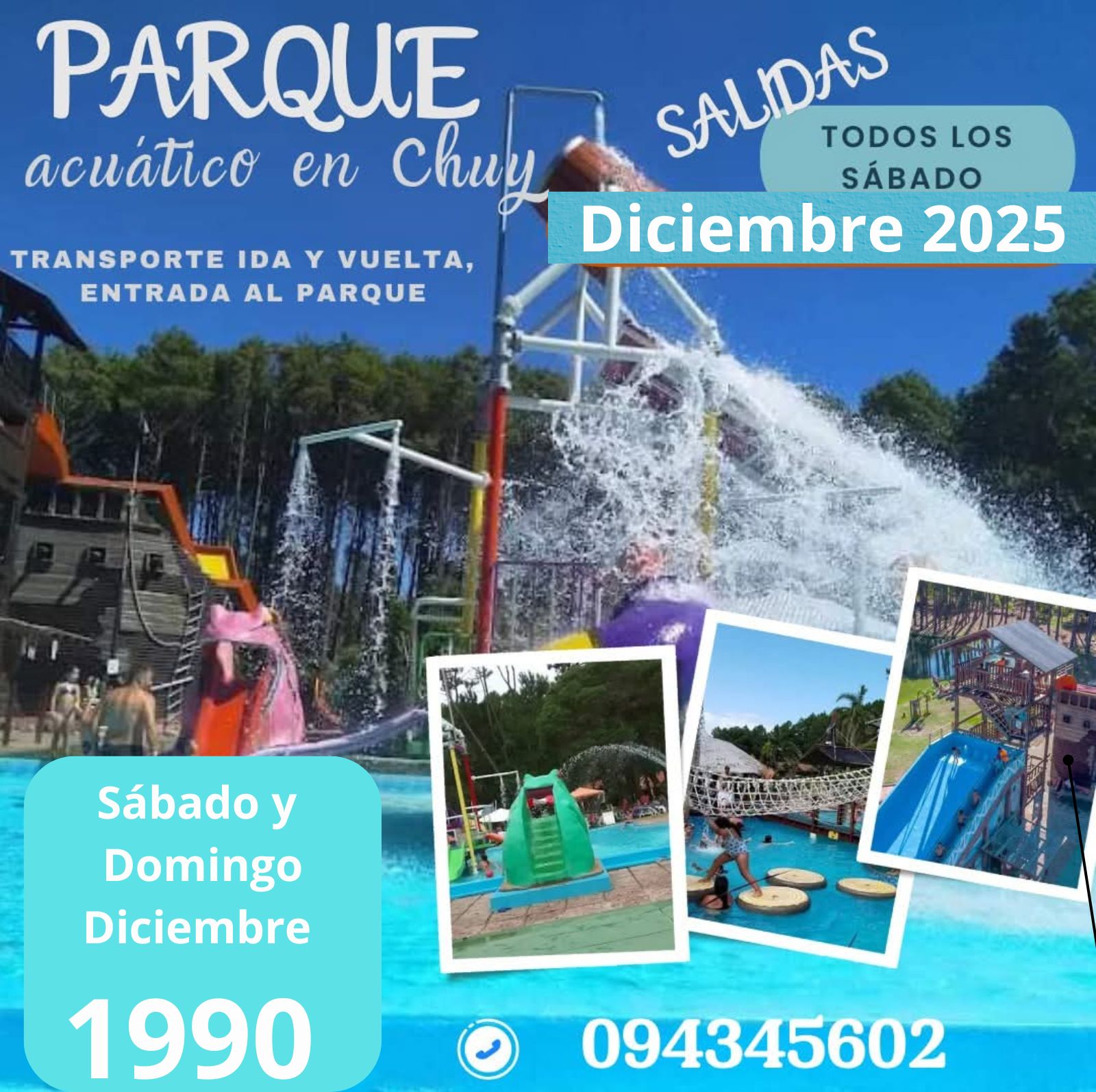 PARQUE ACUÁTICO EN CHUY
