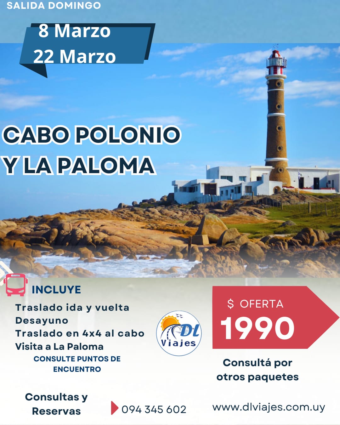 🌅 ¡Descubre la magia de Cabo Polonio y La Paloma con nosotros! 🌊