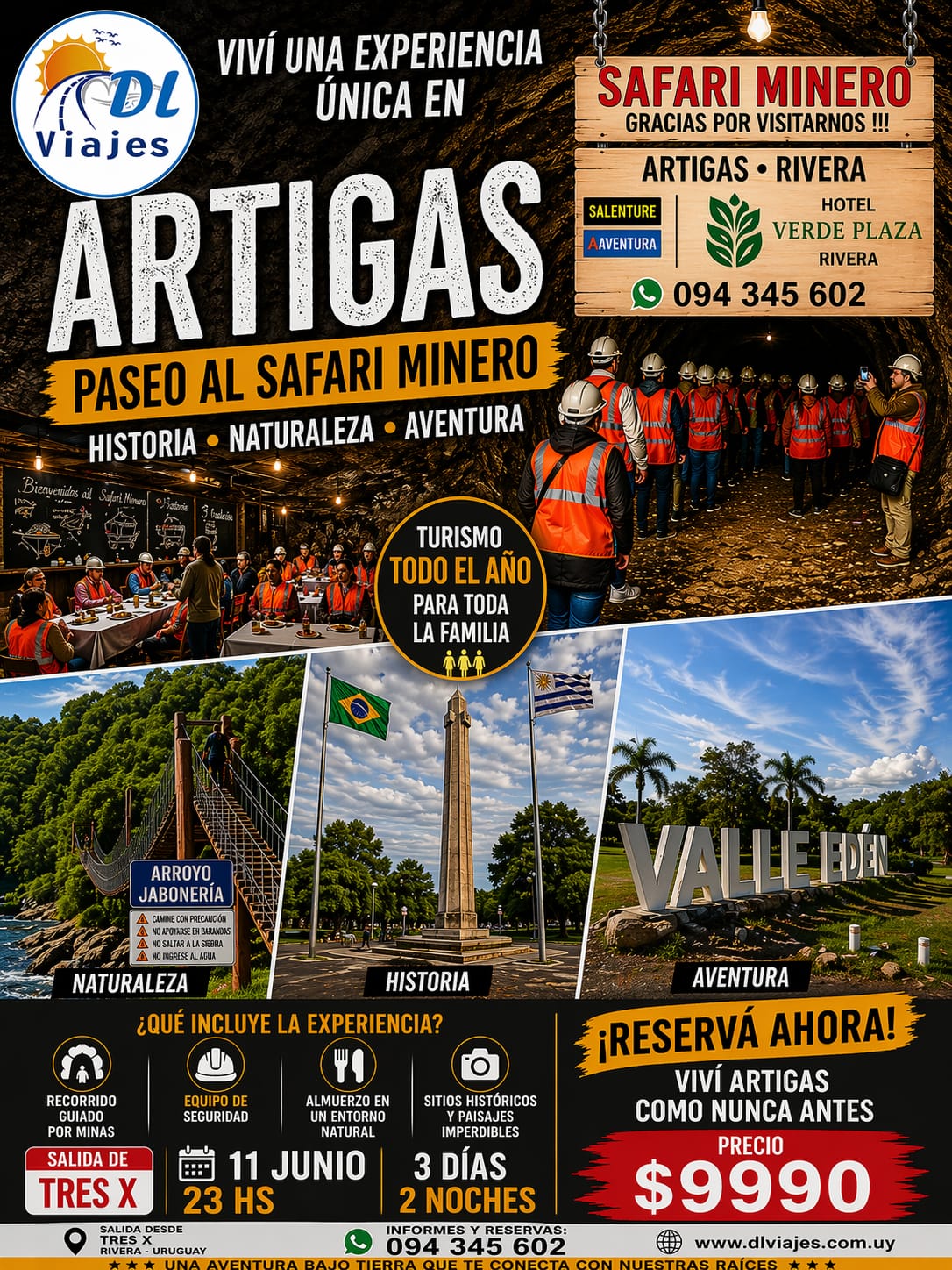 🛣️NORTE URUGUAYO IMPERDIBLE 🛣️