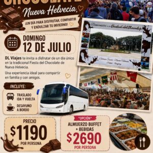 🍫✨ FIESTA DEL CHOCOLATE – NUEVA HELVECIA ✨🍫